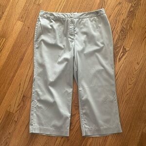 Gray capris pants size 12